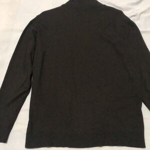 Men's black slim long sleeves